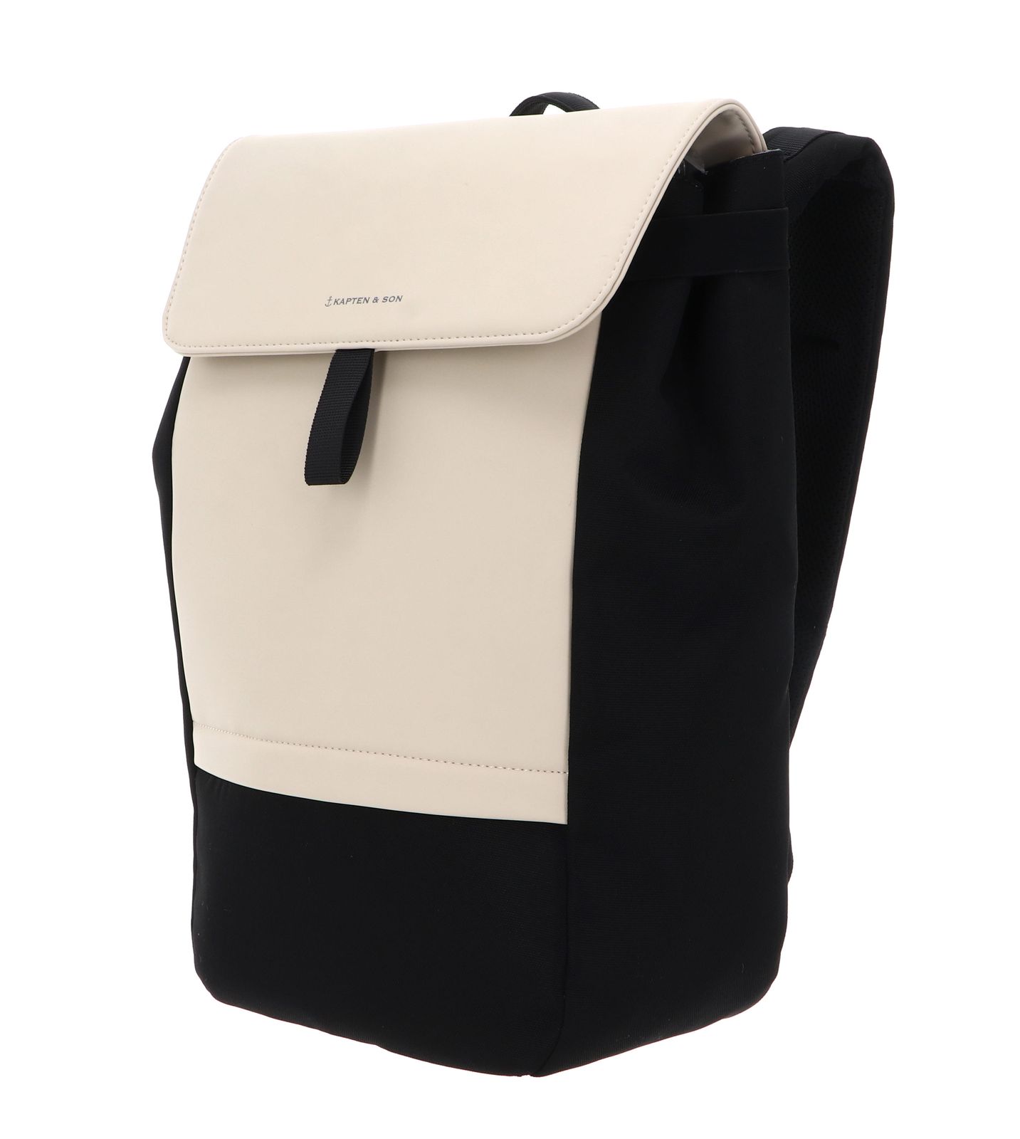 Kapten & Son Fyn Backpack Cream Black Kapten & Son Fyn Backpack Cream Black
