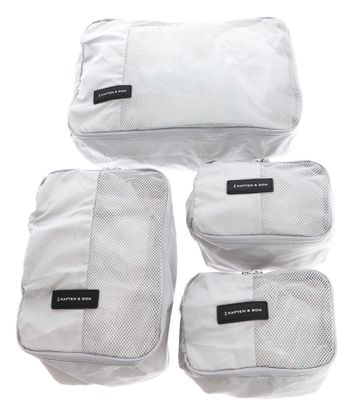 Kapten & Son Packing Cubes Set L All Black