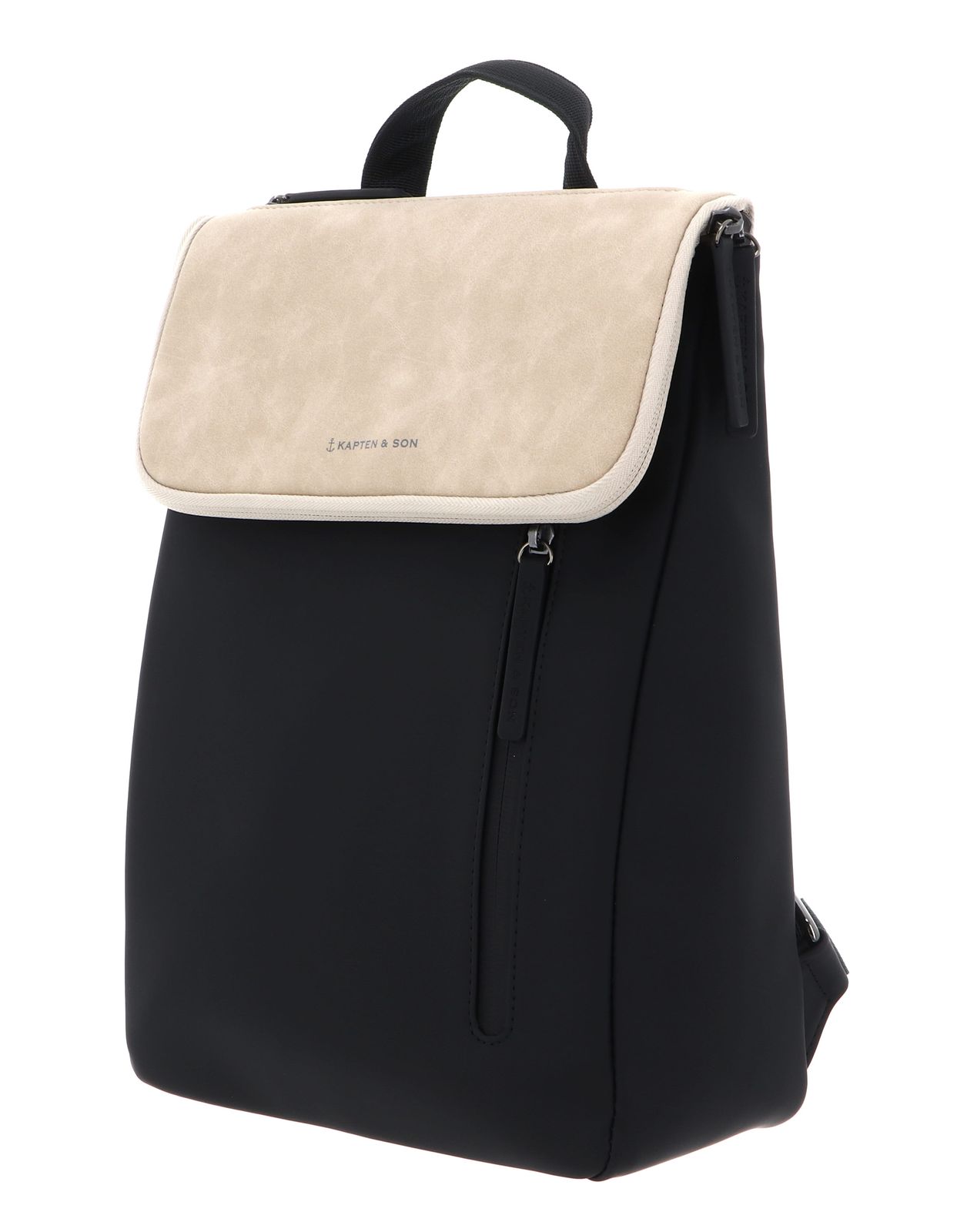 Kapten & Son Vallen Backpack Cream Black Kapten & Son Vallen Backpack Cream Black