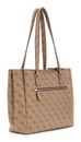 GUESS Katya Multi Comp Tote Latte Logo