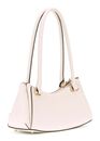 GUESS Rosalba Top Zip Shoulder Bag Cream White GUESS Rosalba Top Zip Shoulder Bag Cream White