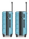 Bergpfeil Travel Trolley Set 3-teilig Glacier Blue Metallic Bergpfeil Travel Trolley Set 3-teilig Glacier Blue Metallic