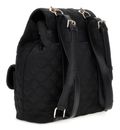 GUESS Giully II Flap Backpack Black GUESS Giully II Flap Backpack Black
