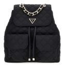 GUESS Giully II Flap Backpack Black GUESS Giully II Flap Backpack Black