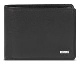 REDOLZ Leather Essentials Wallet Side Flap 12CC L Black