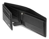 REDOLZ Leather Essentials Wallet Side Flap 12CC L Black