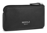 REDOLZ Leather Essentials Key Case Black REDOLZ Leather Essentials Key Case Black