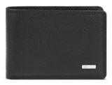 REDOLZ Leather Essentials 2 + 2 CC Coin Wallet S Black