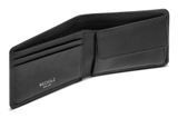 REDOLZ Leather Essentials 2 + 2 CC Coin Wallet S Black