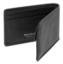 REDOLZ Leather Essentials 2 + 2 CC Coin Wallet S Black