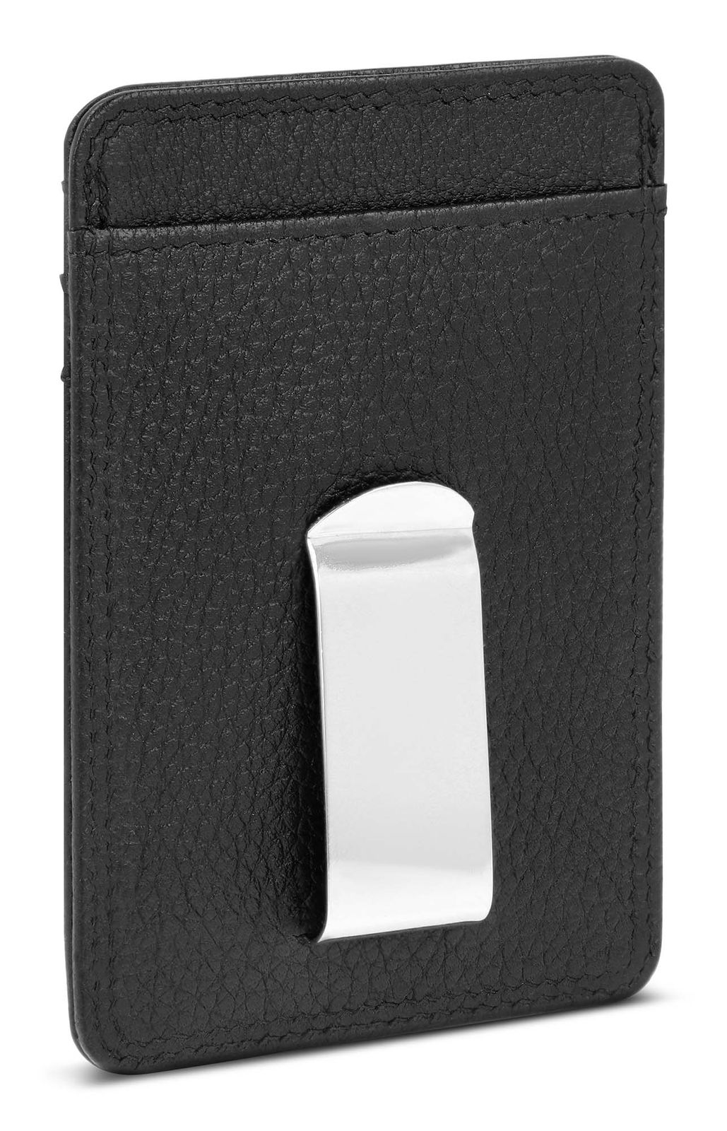 REDOLZ Leather Essentials Money Clip Black REDOLZ Leather Essentials Money Clip Black