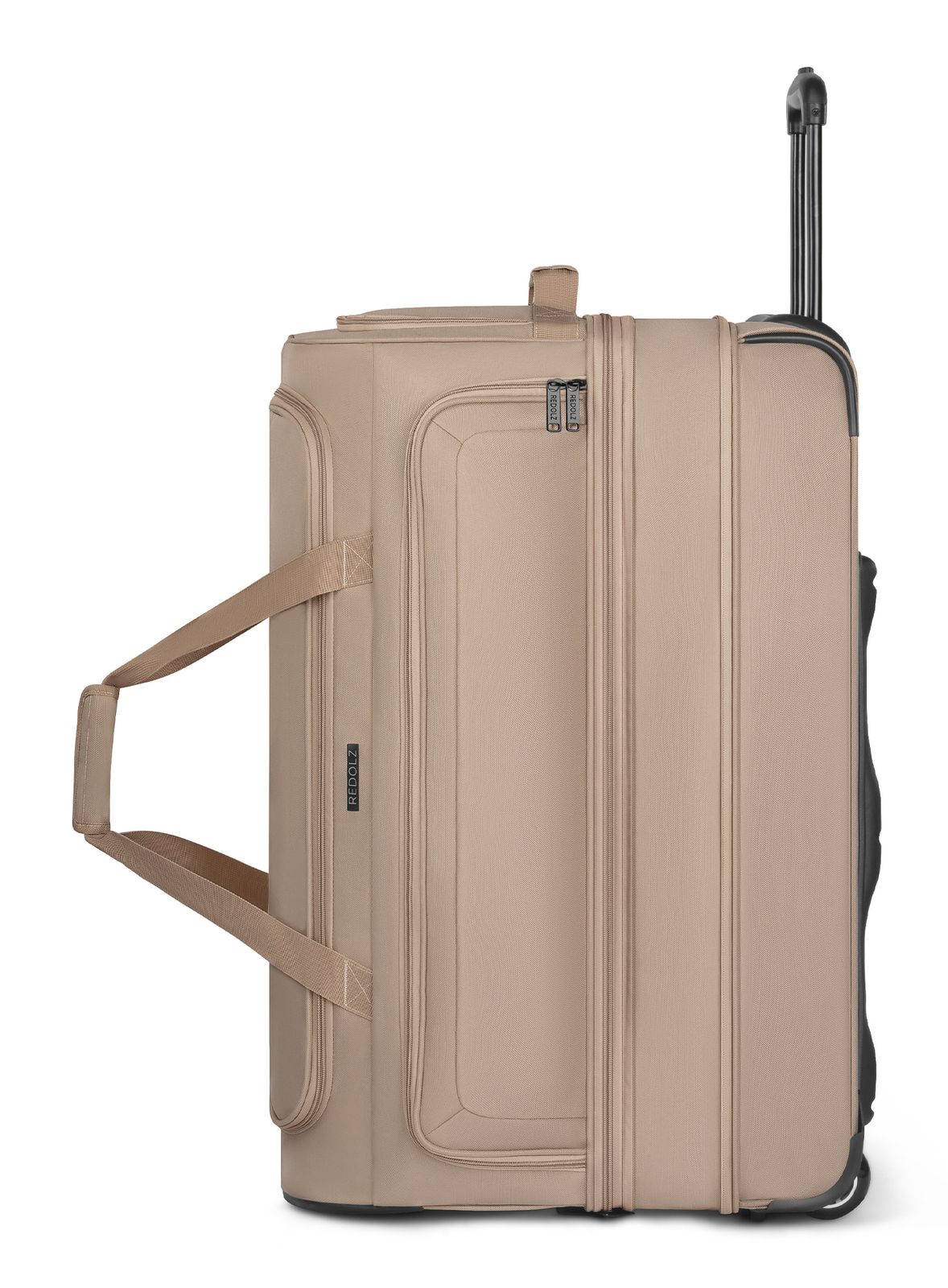 REDOLZ Duffle Essentials Wheeled Duffle Exp. L Beige REDOLZ Duffle Essentials Wheeled Duffle Exp. L Beige