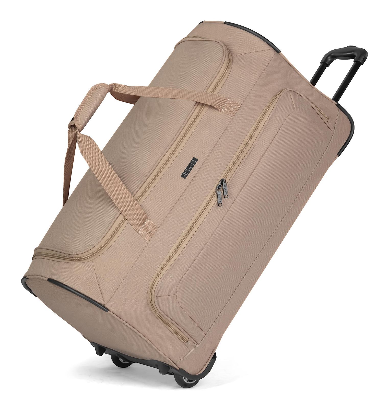 REDOLZ Duffle Essentials Wheeled Duffle L Beige REDOLZ Duffle Essentials Wheeled Duffle L Beige