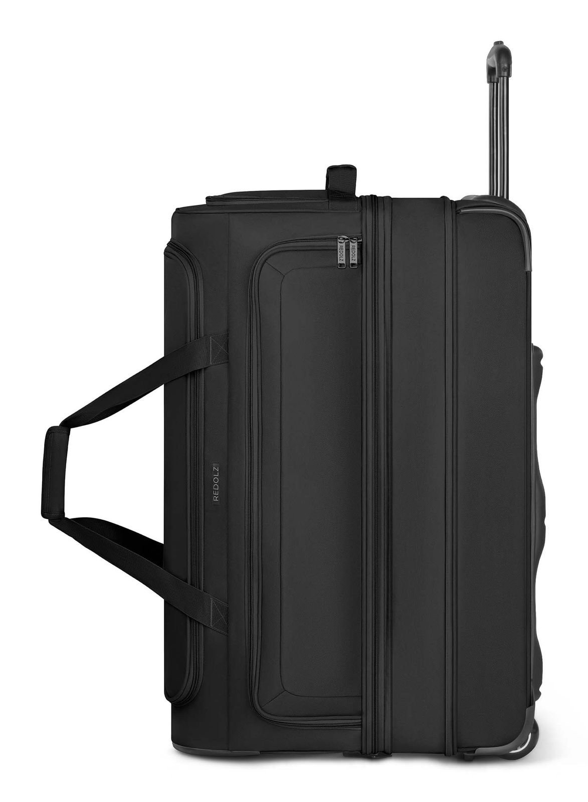 REDOLZ Duffle Essentials Wheeled Duffle Exp. L Black REDOLZ Duffle Essentials Wheeled Duffle Exp. L Black