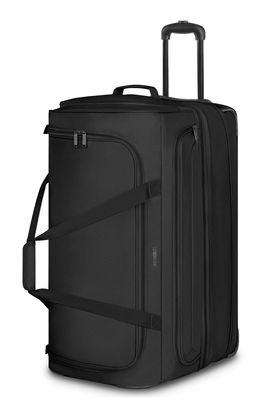 REDOLZ Duffle Essentials Wheeled Duffle Exp. L Black