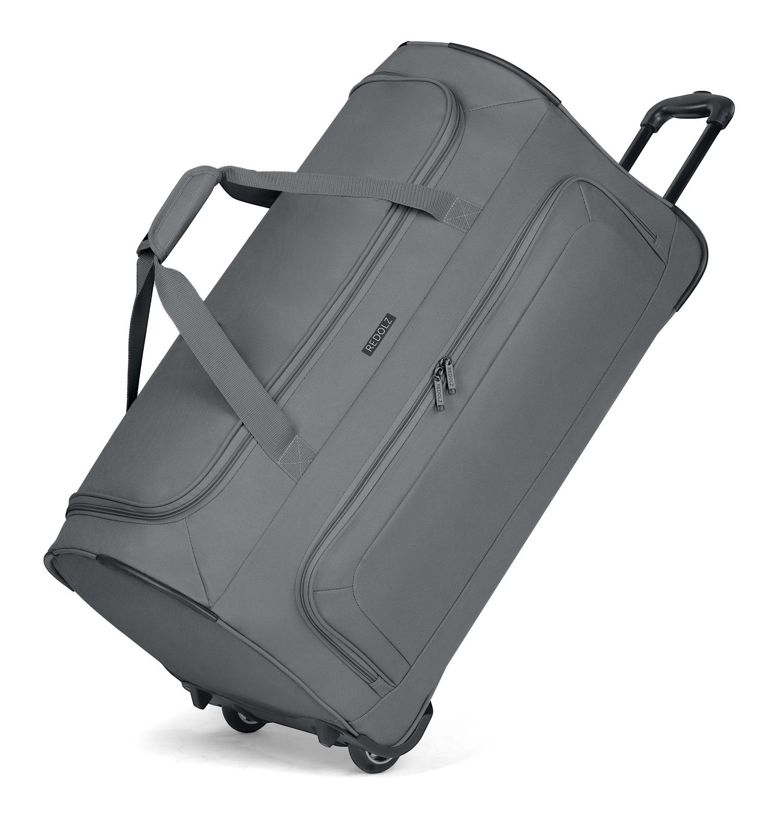 REDOLZ Duffle Essentials Wheeled Duffle L Grey REDOLZ Duffle Essentials Wheeled Duffle L Grey