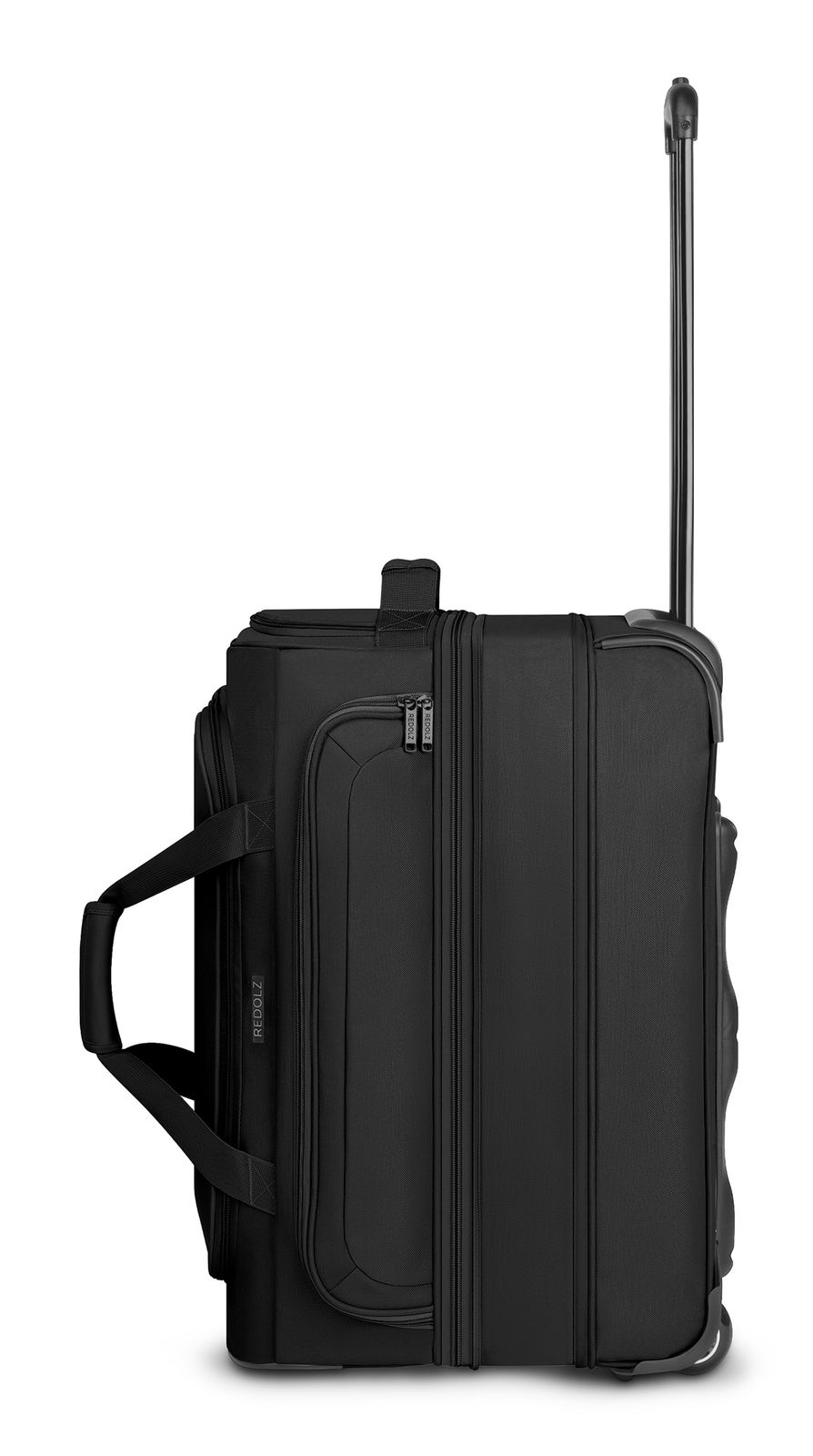 REDOLZ Duffle Essentials Wheeled Duffle Exp. M Black REDOLZ Duffle Essentials Wheeled Duffle Exp. M Black