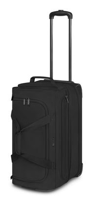 REDOLZ Duffle Essentials Wheeled Duffle Exp. M Black