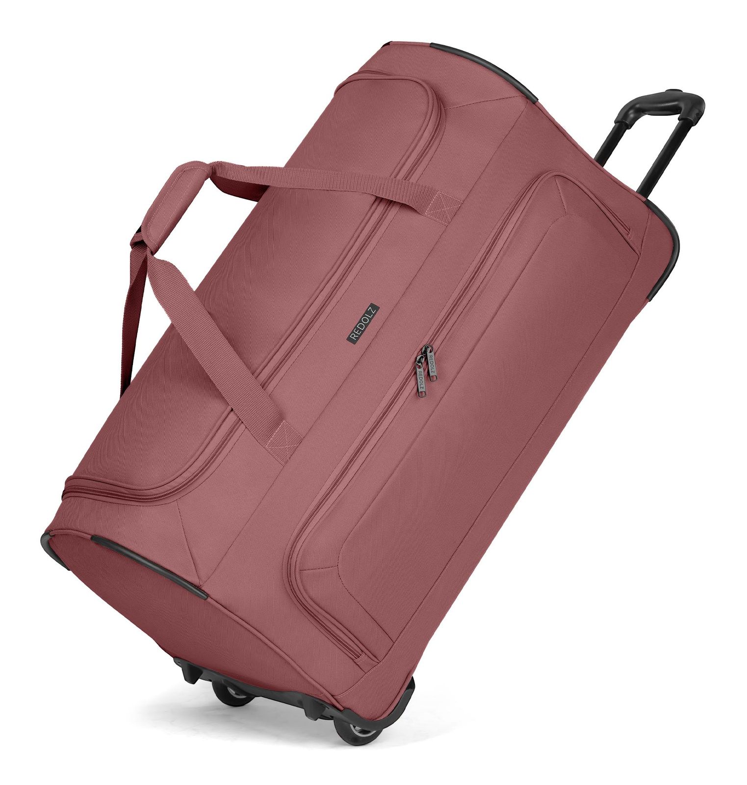 REDOLZ Duffle Essentials Wheeled Duffle L Rose REDOLZ Duffle Essentials Wheeled Duffle L Rose