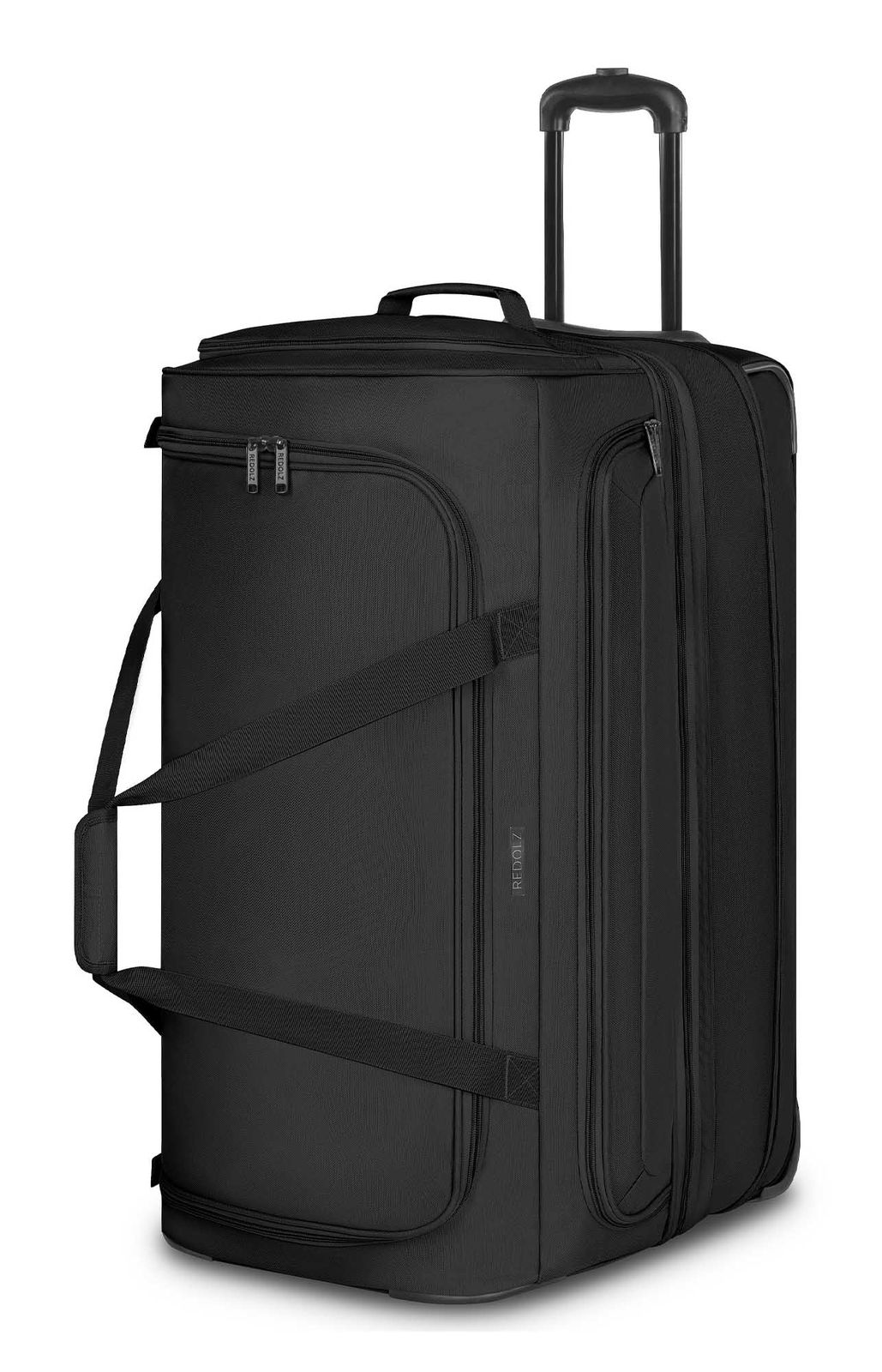 REDOLZ Duffle Essentials Wheeled Duffle Set L Exp. + L Exp. Black REDOLZ Duffle Essentials Wheeled Duffle Set L Exp. + L Exp. Black