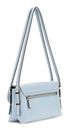 GUESS Lefia Flap Shoulder Bag Misty Blue GUESS Lefia Flap Shoulder Bag Misty Blue