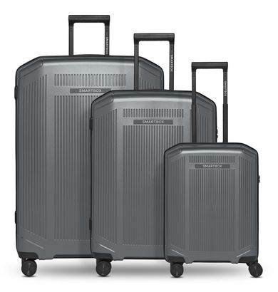 SMARTBOX Edition 02 Trolley Set 3-teilig Gunmetal Metallic SMARTBOX Edition 02 Trolley Set 3-teilig Gunmetal Metallic