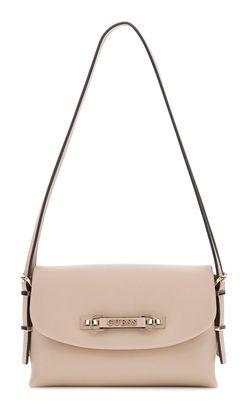 GUESS Lefia Flap Shoulder Bag Simply Taupe
