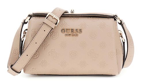 GUESS Phoebe Mini Crossbody Bag Simply Taupe Logo