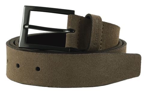 strellson Leather Belt 3,5 W95 Taupe