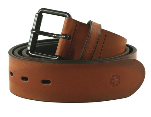 strellson Leather Belt 4,0 W90 Cognac
