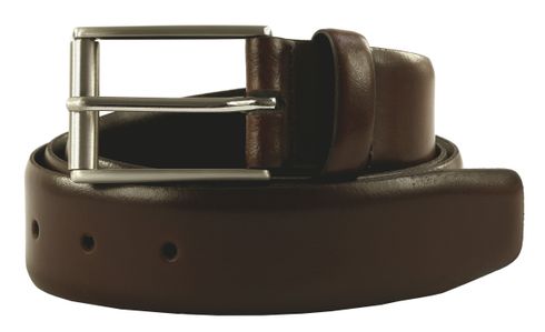 strellson Men's Belt W100 Dark Brown