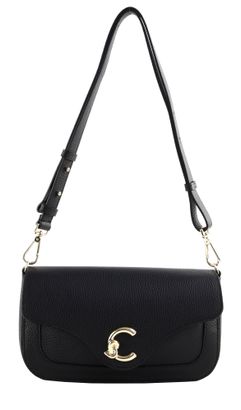 COCCINELLE C-Me Handbag Grainy Leather Noir