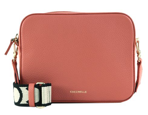 COCCINELLE Tebe Crossover Bag M Pink Clay