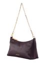 COCCINELLE Aura Mini Bag Grained Leather Prune