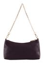 COCCINELLE Aura Mini Bag Grained Leather Prune