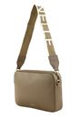 COCCINELLE Tebe Mini Bag Grained Leather Warm Taupe COCCINELLE Tebe Mini Bag Grained Leather Warm Taupe
