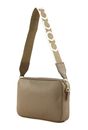 COCCINELLE Tebe Mini Bag Grained Leather Warm Taupe COCCINELLE Tebe Mini Bag Grained Leather Warm Taupe