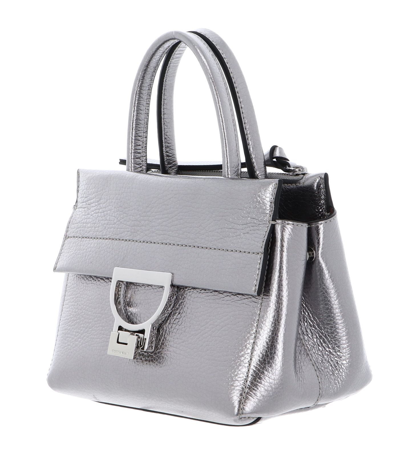 COCCINELLE Arlettis Handbag Steel COCCINELLE Arlettis Handbag Steel
