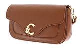 COCCINELLE C-Me Handbag Grainy Leather Cognac