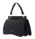 COCCINELLE C-Me Grained Leather Handbag Noir