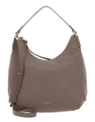COCCINELLE Rebekka Handbag Grained Leather Warm Taupe