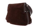 COCCINELLE Rebekka Suede Handbag Grained Leather Brunette / Brunet COCCINELLE Rebekka Suede Handbag Grained Leather Brunette / Brunet