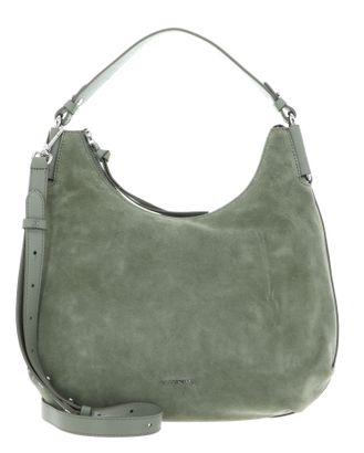COCCINELLE Suede Leather Handbag Greenery / Greene
