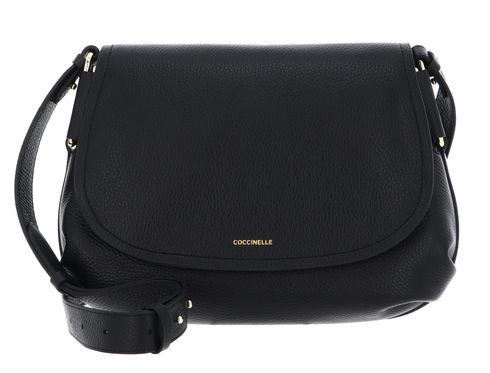 COCCINELLE Rebekka Handbag Grained Leather Noir