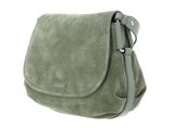 COCCINELLE Rebekka Suede Handbag Grained Leather Greenery / Greene