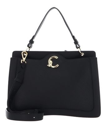 COCCINELLE C-Me Handbag Grained Leather Noir