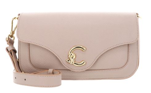COCCINELLE C-Me Handbag Grainy Leather Rosette