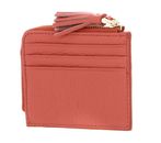 COCCINELLE Tassel Credit Card Holder Pink Clay COCCINELLE Tassel Credit Card Holder Pink Clay