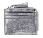 COCCINELLE Tassel Credit Card Holder Steel COCCINELLE Tassel Credit Card Holder Steel