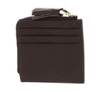 COCCINELLE Tassel Credit Card Holder Brunette COCCINELLE Tassel Credit Card Holder Brunette